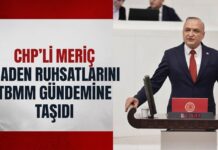 CHP Gaziantep Milletvekili Meriç maden ruhsatlarını TBMM gündemine taşıdı