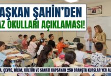 Fatma Şahin açıkladı: Gaziantep’te yaz okulları başlıyor
