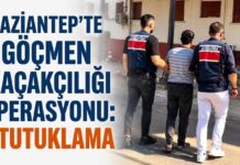 Gaziantep’te göçmen kaçakçılığı operasyonu: 1 tutuklama