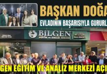 Başkan Doğan evladının başarısıyla gurur duydu