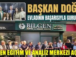 Başkan Doğan evladının başarısıyla gurur duydu