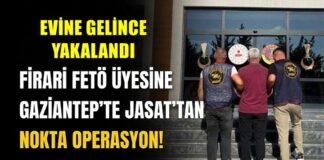 Firari FETÖ’cüye Gaziantep’te JASAT’tan nokta operasyon