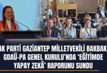 AK Parti Gaziantep Milletvekili Bakbak’tan Bulgaristan’da yapay zekâ vurgusu