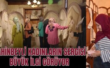 Gaziantep’te Şahinbeyli kadınların sergisi büyük ilgi görüyor