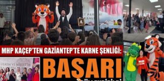 MHP Gaziantep KAÇEP’ten eğitime anlamlı dokunuş: “Karne şenliğinde başarı ödüllendirildi”