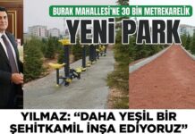 Gaziantep yeşilleniyor! Burak Mahallesi’ne 30 bin metrekarelik yeni park inşa ediliyor