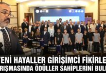 Gaziantep’te “Yeni Hayaller Girişimci Fikirler” yarışmasında ödüller sahiplerini buldu