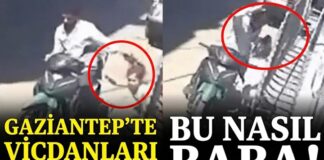 Gaziantep’te vicdanları yaralayan olay! Cani baba gözaltına alındı