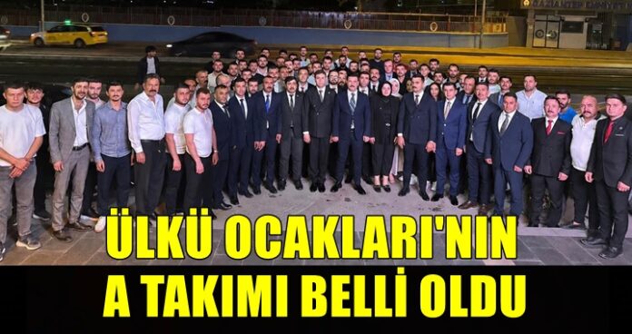 Gaziantep'te ülkücüler tek yürek saha çalışmasında
