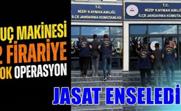 Suç makinesi 2 firariye Gaziantep’te şok operasyon!