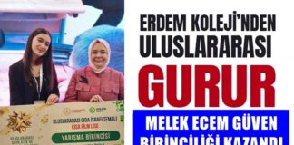 Erdem Koleji, Gaziantep’e büyük bir gurur daha yaşattı