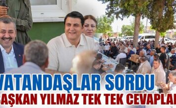 Vatandaş sordu, Başkan Yılmaz cevapladı: “Geleceği birlikte inşa ediyoruz”