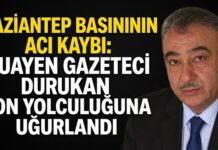 Gaziantep’te basın camiasının acı kaybı: Durukan son yolculuğuna uğurlandı