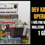 Piyasa değeri 1 milyon 860 bin TL! Gaziantep’te ele geçirildi