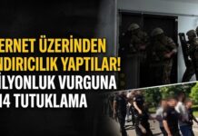 Suç örgütü çökertildi! Gaziantep’te internetten dolandırıcılık yapan 14 kişi tutuklandı