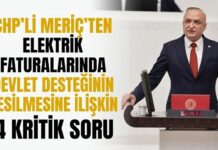 CHP Gaziantep Milletvekili Meriç, elektriği kesilen vatandaşların mağduriyetini TBMM’ye taşıdı