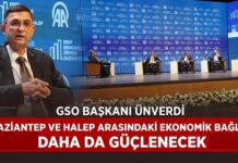 Ünverdi: “Gaziantep Suriye’nin ihtiyaçlarına cevap verebilecek en güçlü merkezlerden biridir”
