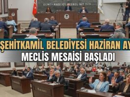 Şehitkamil Belediye Meclisi’nde gündem maddeleri oy birliğiyle kabul edildi