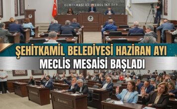 Şehitkamil Belediye Meclisi’nde gündem maddeleri oy birliğiyle kabul edildi