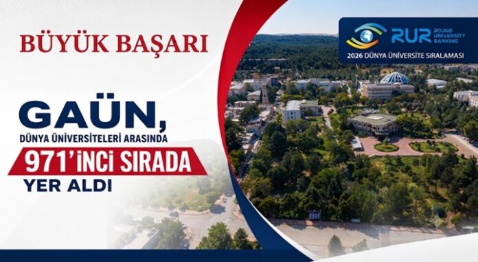2026 Dünya Üniversite Sıralaması belli oldu: Gaziantep Üniversitesi 971'inci sırada