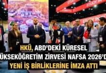HKÜ, Gaziantep’ten Florida’ya akademik iş birliği köprüsü kurdu