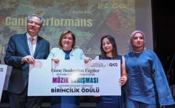 Sanatla yükselen genç yetenekler Gaziantep’te ödüllerine kavuştu