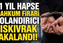 21 yıl kesinleşmiş hapis cezası bulunan dolandırıcı Gaziantep’te yakalandı