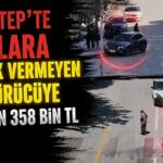 Kameralar kaydetti! Gaziantep’te yayalara yol vermeyen 240 sürücüye ceza