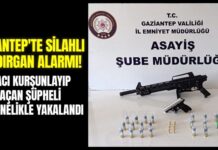 Silahlı saldırgan faka bastı! Gaziantep polisi hemen yakaladı
