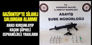 Silahlı saldırgan faka bastı! Gaziantep polisi hemen yakaladı