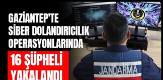 Büyük operasyon! Gaziantep’te siber dolandırıcılık operasyonlarında 16 kişi yakalandı