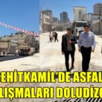 Başkan Yılmaz asfalt çalışmalarını yerinde inceledi