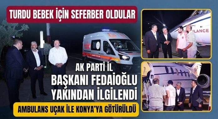 Turdu bebek için AK Parti Gaziantep İl Başkanlığı seferber oldu