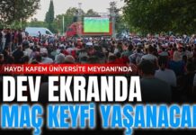 Gaziantep Büyükşehir, milli heyecana ortak oluyor