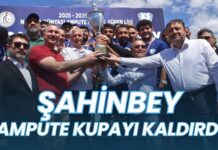 Kupa 5’inci kez Gaziantep’te! Şahinbey Ampute’nin şampiyonluk gururu