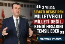 Pamuk: “Siyasetçinin asıl sermayesi makamı değil, itibarıdır”