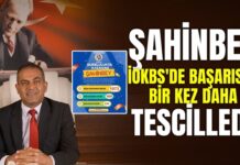 Gaziantep’in eğitimdeki gururu! Şahinbey, İOKBS’de başarısını bir kez daha tescilledi