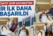 Hatay’da aort damarı yırtılan hasta, Gaziantep’te yapay damarla hayata tutundu