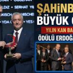 Kan bağışında Gaziantep’i zirveye taşıyan Tahmazoğlu’na Cumhurbaşkanı Erdoğan’dan ödül