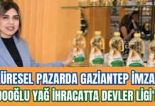 Azime Kadooğlu Akbulut: “Dünya sofralarına Gaziantep imzasını vuruyoruz”