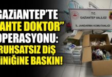 Gaziantep’te ruhsatsız polikliniğe jandarma operasyonu: Sahte doktor tutuklandı!