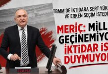 CHP Gaziantep Milletvekili Meriç erken seçim çağrısını yineledi