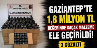 Gaziantep’te kaçakçılık operasyonu: 3 şüpheli yakalandı