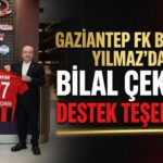Gaziantep FK Başkanı Yılmaz’dan Bilal Çeker’e destek teşekkürü ziyareti