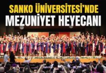 SANKO Üniversitesi’nde mezuniyet coşkusu yaşandı