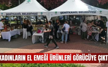 Gaziantep’te Şehitkamil Belediyesi’nden üreten kadınlara büyük destek