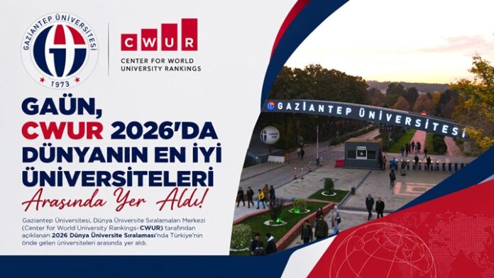 Türkiye'deki üniversiteler arasında 17'nci sıraya yükseldi! Gaziantep Üniversitesi'nden güzel haber