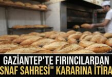 Gaziantep’te fırıncılardan “esnaf sahresi” tepkisi