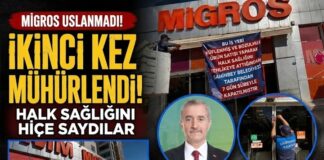 Gaziantep’te bozuk ürün satan Migros şubesi ikinci kez kapatıldı: Tahmazoğlu’ndan sert açıklama
