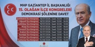 MHP Gaziantep teşkilatlarında kongre heyecanı başlıyor